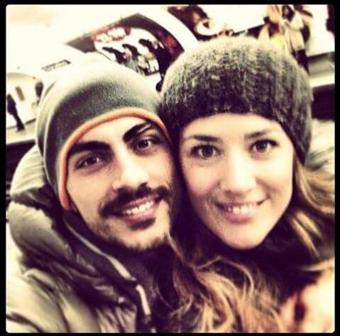 Katia Ancelotti with her husband, Mino Fulco.